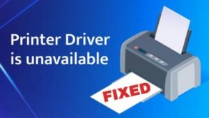 Epson printer drivers not available